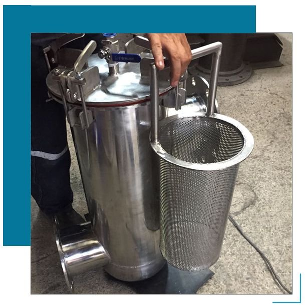 trampas de solidos para piscinas marca weld